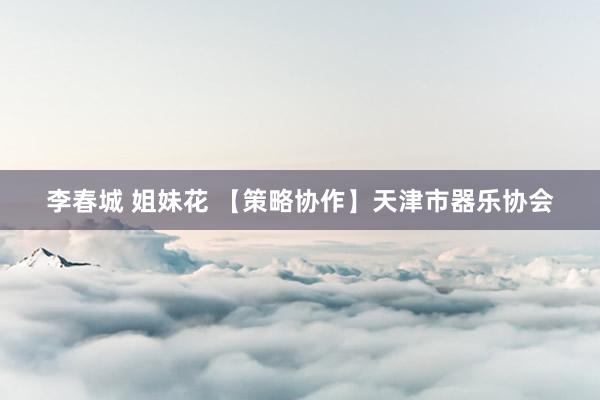 李春城 姐妹花 【策略协作】天津市器乐协会